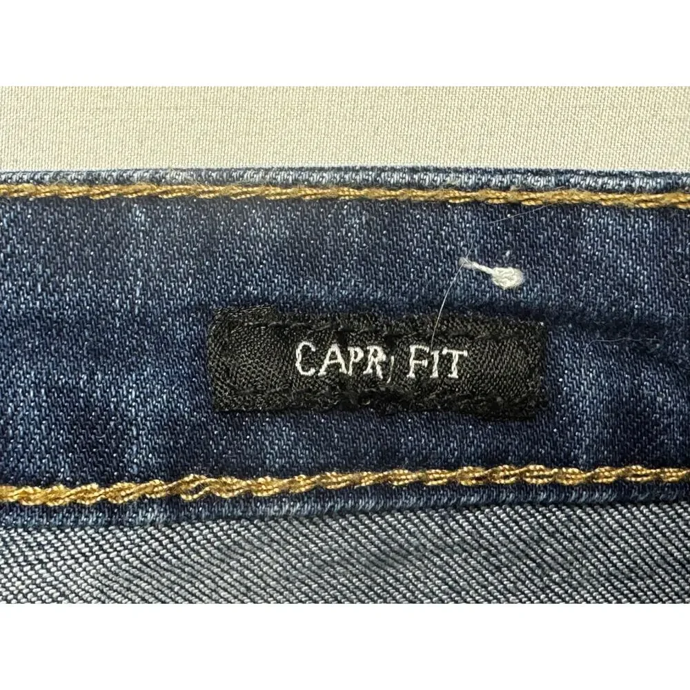 Judy‎ Blue Women's Capri Fit Blue Stretch Denim Jeans - Size 11/30 (30x24.5)